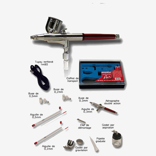 Aérographe et accessoires