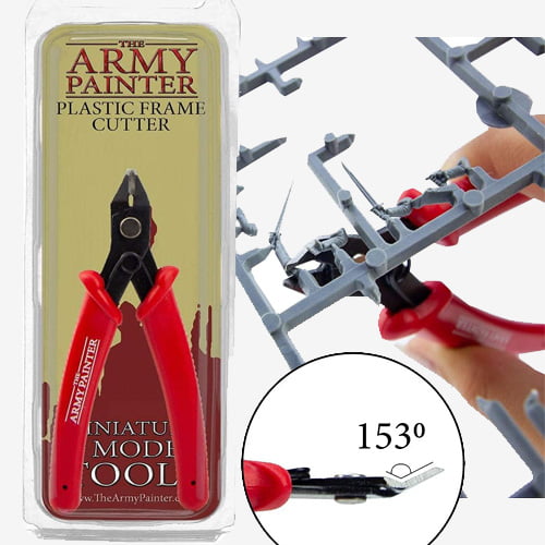 Outil de découpe des grappes en plastique.